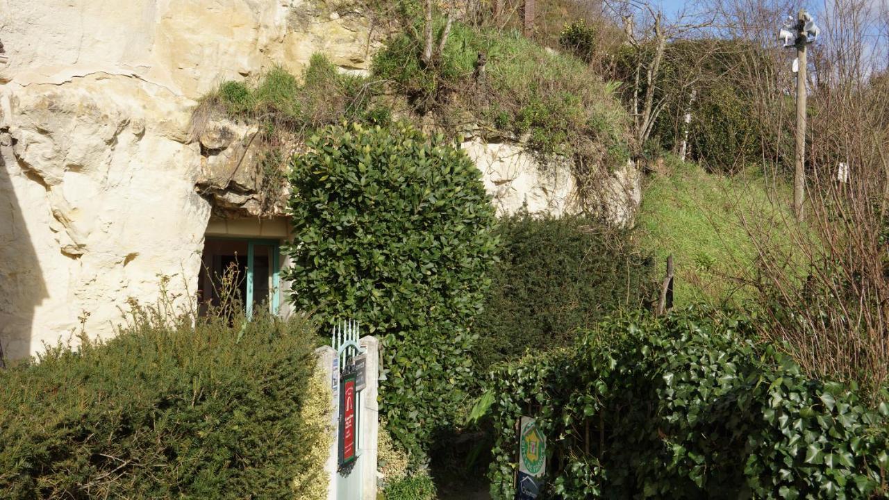 לינה וארוחת בוקר Trôo La Cave De L'Eperon מראה חיצוני תמונה
